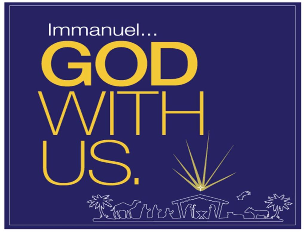 Immanuel…God With Us