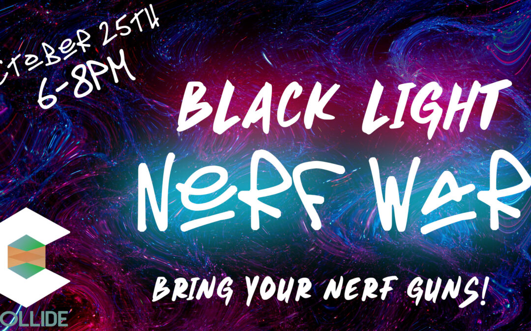 Collide Blacklight Nerf War