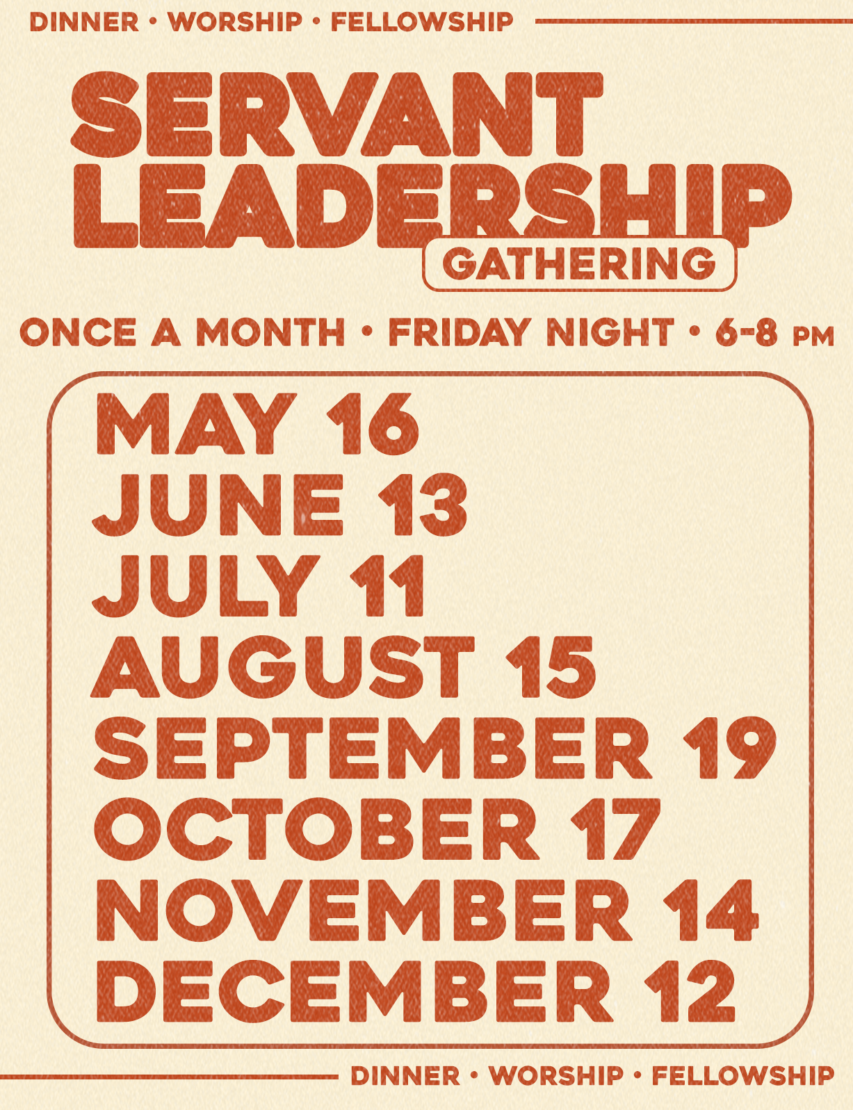 servant leadership gathering cards copy