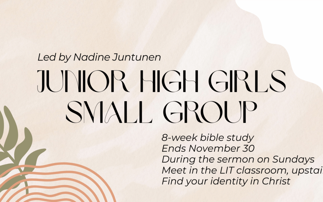 Junior High Girls Small Group